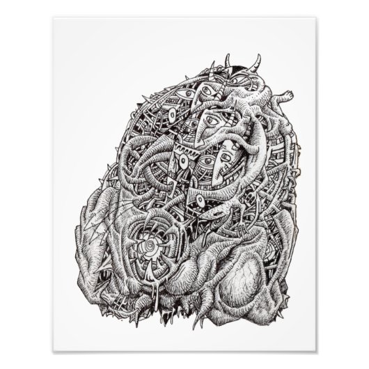 Cosmographic Head, erstellt von Brian Benson, Foto (Vorne)
