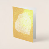 Cosmographic Head von Brian Benson Folienkarte (Vorderseite)