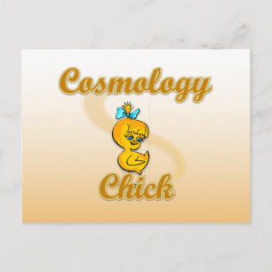 Cosmologie Chick Postkarte