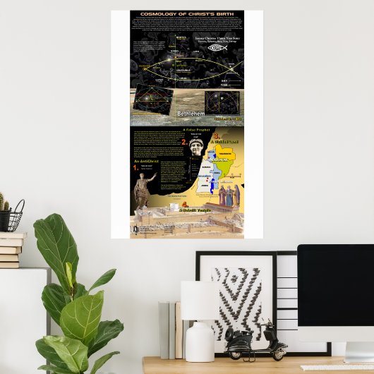 Cosmology of Christ's Birth -2 Poster (Heimbüro)