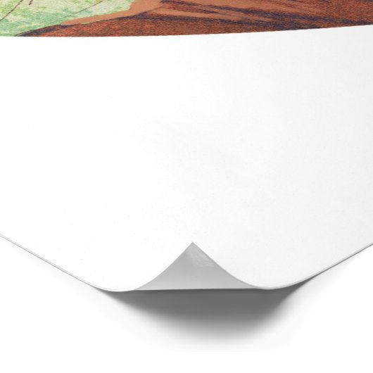 Cosmonaut Canvas Print Poster (Ecke)