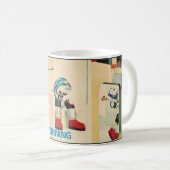 Cosmonut "Marsmorgen-" Kaffee-Tasse Kaffeetasse (VorderseiteRechts)