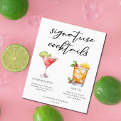 Cosmopolitan Mai Tai Signature Cocktails Menü