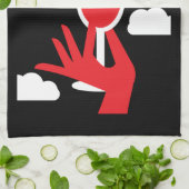 Cosmopoliter Cocktail Drink Geschirrtuch (Gefaltet)