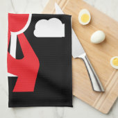 Cosmopoliter Cocktail Drink Geschirrtuch (Viertel Falte)