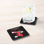 Cosmopoliter Cocktail Drink Getränkeuntersetzer (Rechte Seite)