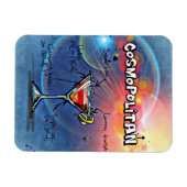 Cosmopoliter Cocktail Drink Rezept Magnet (Horizontal)