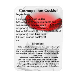 Cosmopoliter Cocktail Drink Rezept Magnet