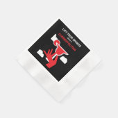 Cosmopoliter Cocktail Drink Serviette (Ecke)