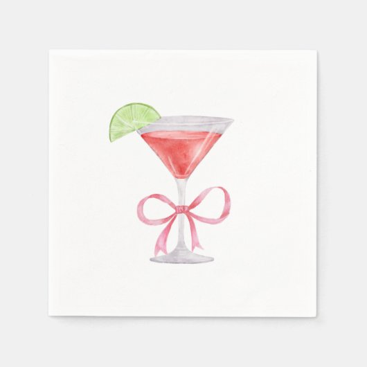 Cosmopoliter Cocktail Napkin Serviette (Vorderseite)