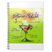 Cosmopoliter Cocktail Notizblock (Vorderseite)