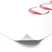 Cosmopoliter Cocktail Poster (Ecke)