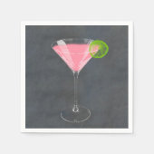 Cosmopoliter Cocktail Serviette (Vorderseite)