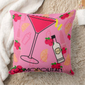 Cosmopolitischer Cocktail Kissen (Decke)