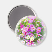 Cosmos グ ネ magnet (Vorderseite/Rückseite)