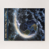 Cosmos Astronomie Himmelsflugzeuge Erde Typografie Puzzle (Horizontal)