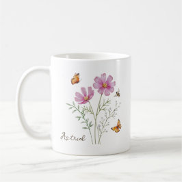 Cosmos Birth Month Flower Kaffeetasse