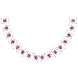 Cosmos Blume Gelber Paint Splash 60 & Still Sexy Wimpelkette