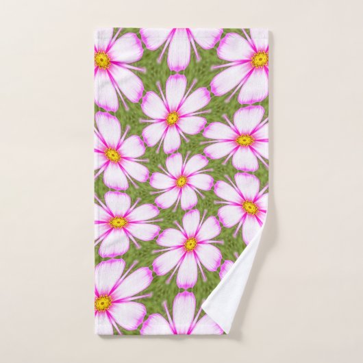 Cosmos-Blume-Muster Handtuch (Handtuch)