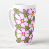 Cosmos-Blume-Muster Milchtasse (Linke Ecke)