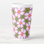 Cosmos-Blume-Muster Milchtasse (Vorderseite)