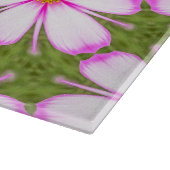Cosmos-Blume-Muster Schneidebrett (Ecke)