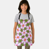 Cosmos-Blume-Muster Schürze (Insitu)