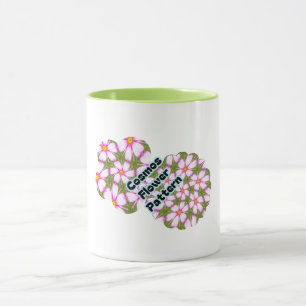Cosmos-Blume-Muster Tasse