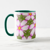 Cosmos-Blume-Muster Tasse (Links)