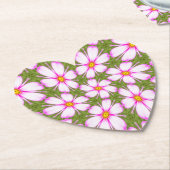 Cosmos-Blume-Muster Untersetzer (angewinkelt)