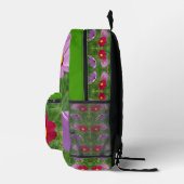 Cosmos Blume Trio Personalisiert Bedruckter Rucksack (Rechts)