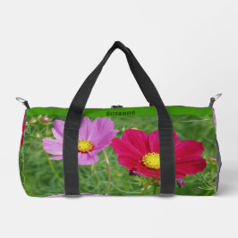 Cosmos Blume Trio Personalisiert Duffle Bag