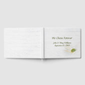 Cosmos Blume Vow Renewal Guest Book Gästebuch (Voll)