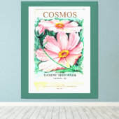 Cosmos Canvas Print Leinwanddruck (Insitu (Holzboden))
