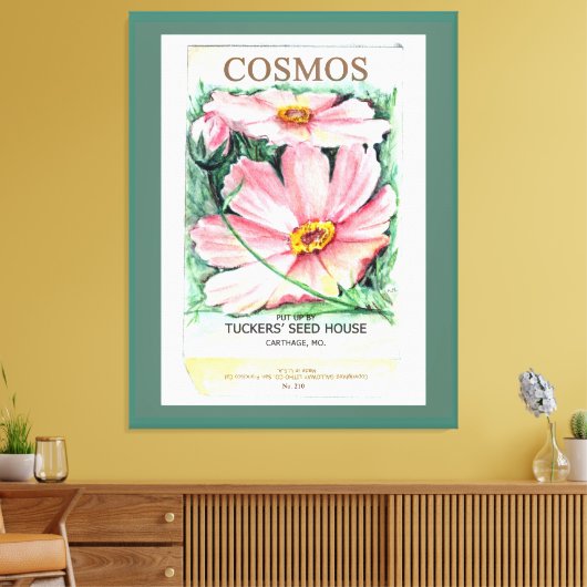 Cosmos Canvas Print Leinwanddruck (Insitu (Wohnzimmer))