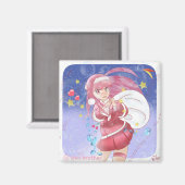 Cosmos Christmas Magnet (Vorderseite/Rückseite)