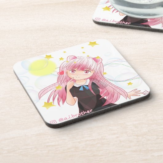 Cosmos Coaster Getränkeuntersetzer (Linke Seite)