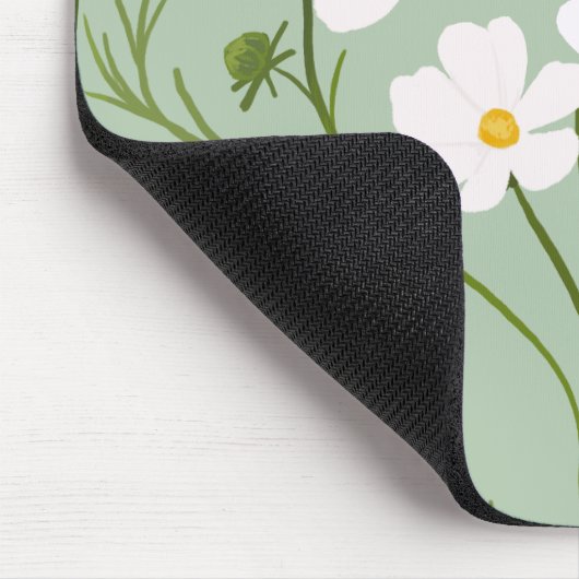 Cosmos floral mousepad (Ecke)