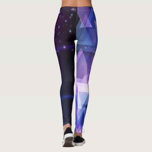 Cosmos Galaxy Design Leggings (Rückseite)