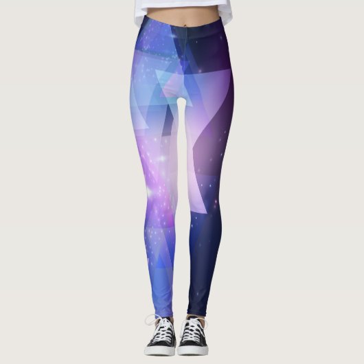 Cosmos Galaxy Design Leggings (Vorderseite)
