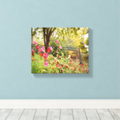 Cosmos Garden 8 x 10 Leinwand Wrap von DeGruy (Insitu (Holzboden))
