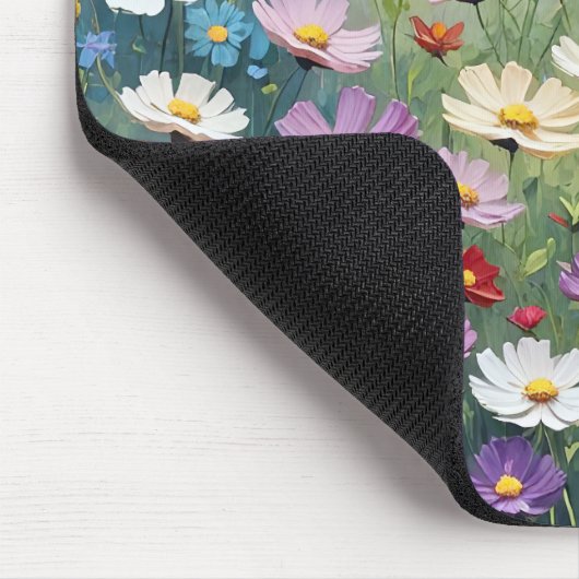 Cosmos Garden Abstrakt Mousepad (Ecke)
