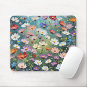 Cosmos Garden Abstrakt Mousepad (Mit Mouse)