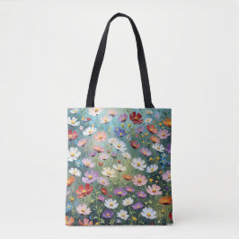 Cosmos Garden Abstrakt Tasche