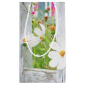 Cosmos Garden Impressionismus Art Kleine Geschenktüte (Rückseite)