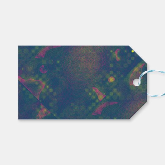 Cosmos Geschenkanhänger (Vorderseite (Horizontal))