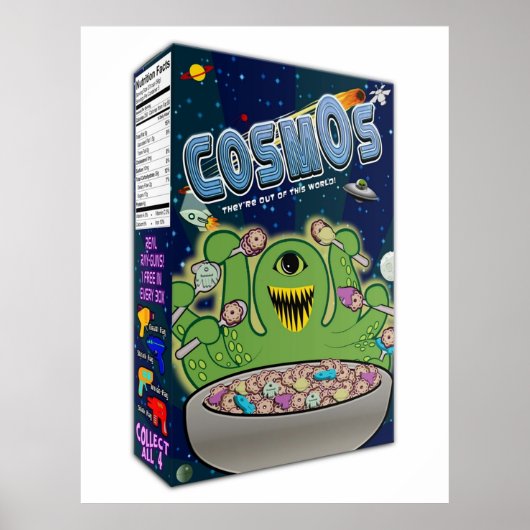 COSMOS-Getreidebox Poster (Vorne)