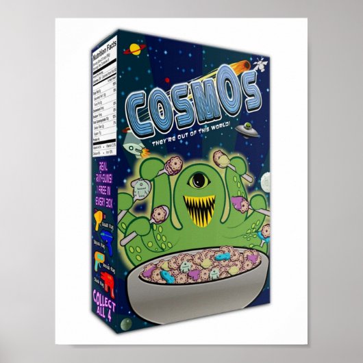 COSMOS-Getreidebox Poster (Vorne)