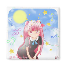 Cosmos Graduation Magnet