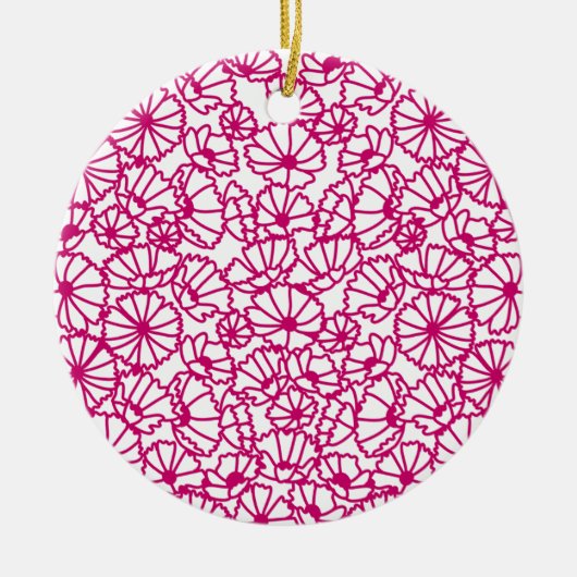 COSMOS HINTERGRUND KERAMIK ORNAMENT (Vorne)